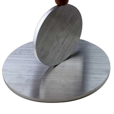 ASTM A36 Stainless Steel Circle Plate 600mm High Elasticity Tensile Strength