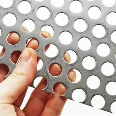 Cold Rolled Round Hole Perforated SS Plate Stainless Steel Sheet AISI 304L