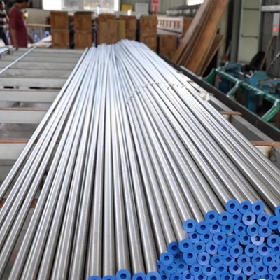 Polished Welded Stainless Steel Pipe Tube 2B BA ASTM 316 304 100mm