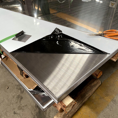 Cold Rolled Brushed Stainless Steel Plate SS 304 316l Brushed Stainless Plate