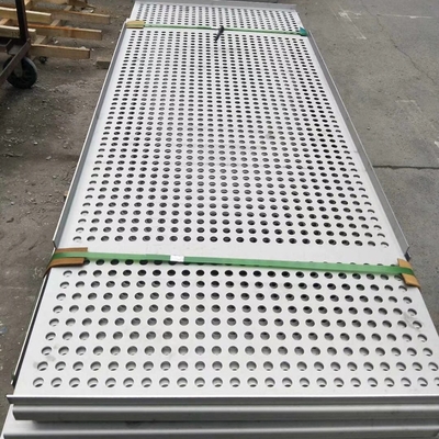 ASTM 304 Perforated SS Plate Porous Round Hole Screen Metal Punching Mesh Sheet