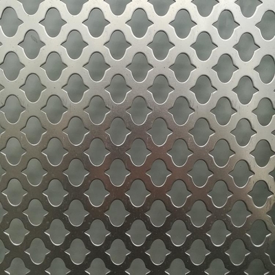 SUS 304 316 Perforated SS Plate 50mm Decorative Metal Dutch Weave