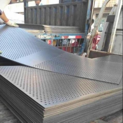 SUS 304 316 Perforated SS Plate 50mm Decorative Metal Dutch Weave