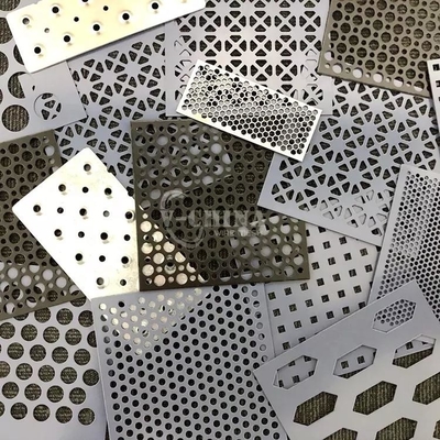Cold Rolled Round Hole Perforated SS Plate Stainless Steel Sheet AISI 304L