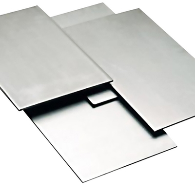 AISI ASTM 1000mm Width Hot / Cold Rolled 201 Stainless Steel Plate For Mechanical