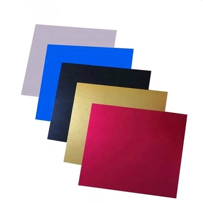 Pvd Gold Color Stainless Steel Sheet 201 202 304L 316L 904L 310S 304 8k Mirror Finish